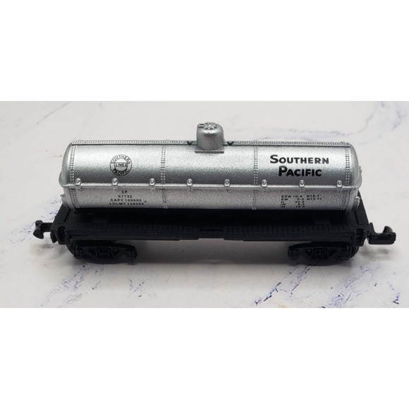 N Scale Speed Silver one dome Oil Tanker Car Southern Pacific SP 97732 - Picture 1 of 7